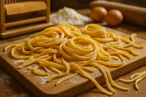 home made pasta realistic
